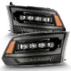 Arex Nova G2 LED Headlights: Ram HD (09-18) - Alpha-Black (Set)