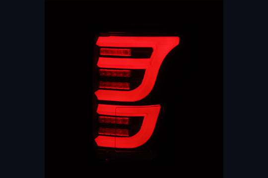 ARex Luxx LED Tail Lights: Ford F-150 (15-20) - Black (Set)