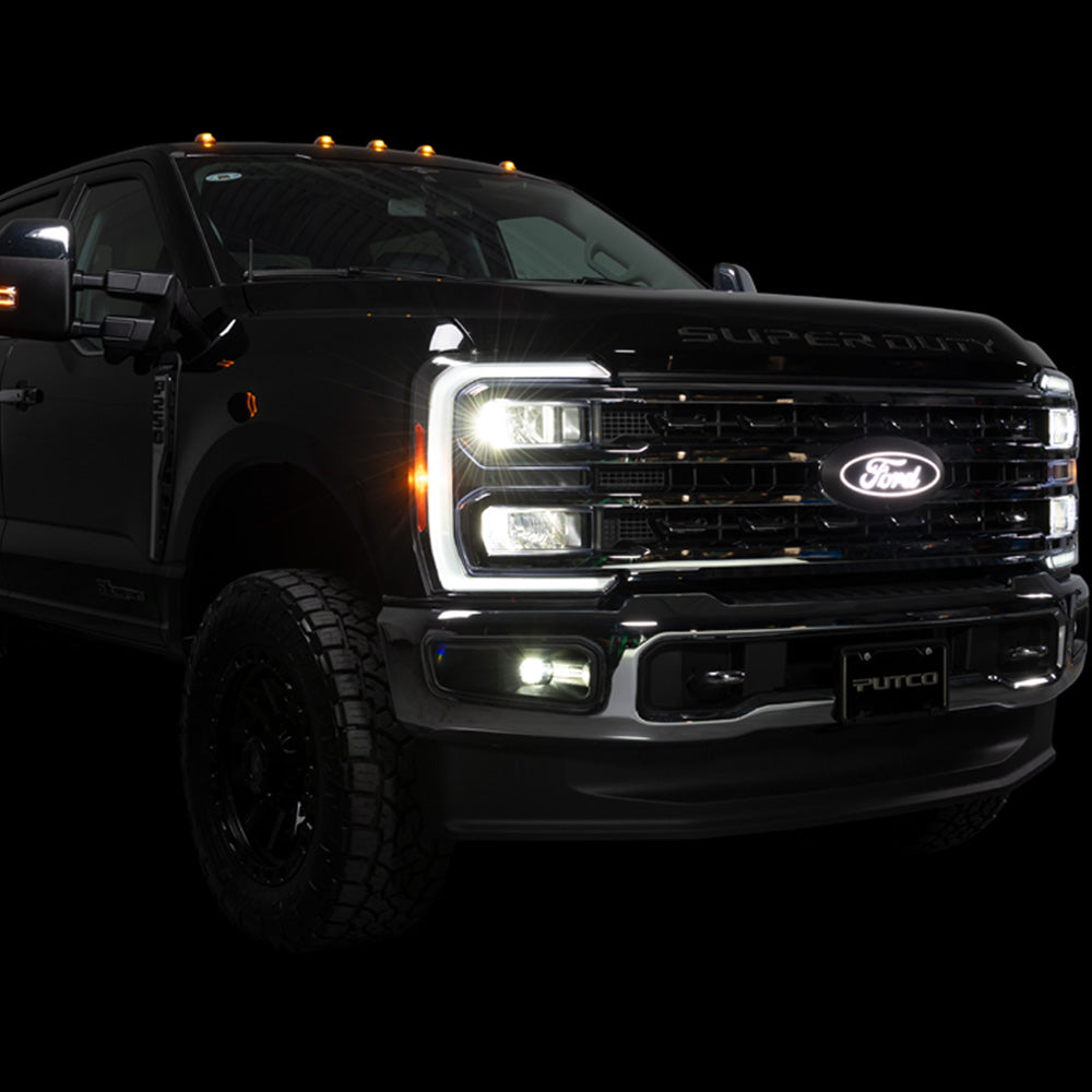 2023-2025 Ford Superduty Light up LED Emblem(Putco - Luminix)