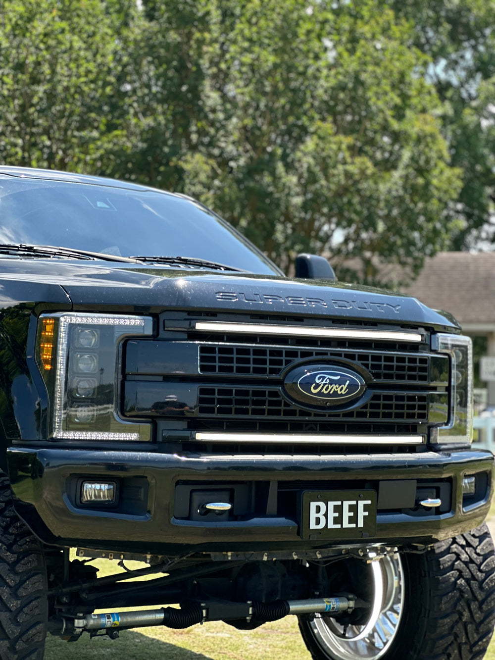 2017-2019 Ford Superduty Aluminum Grille Bars