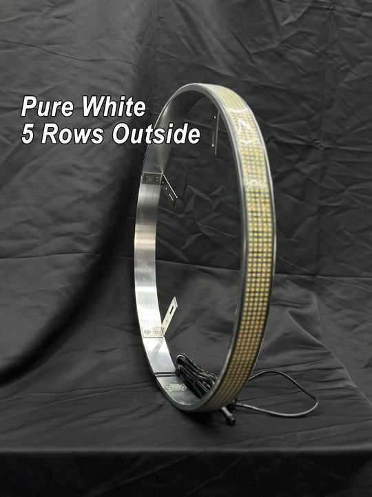 5 Row Extreme Series - Pure White Wheel Lights