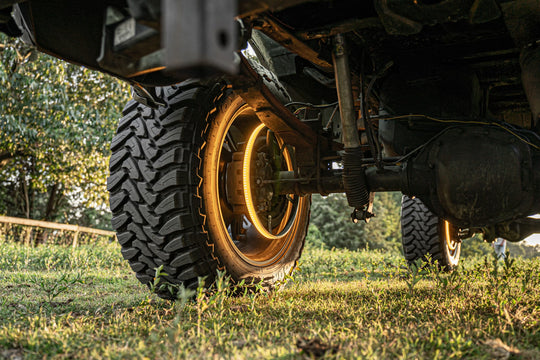 Quad Row Switchback DIY Wheel Lights