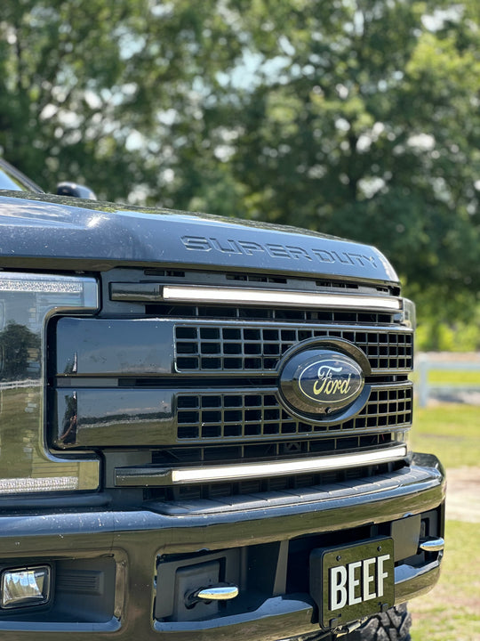 2017-2019 Ford Superduty Aluminum Grille Bars