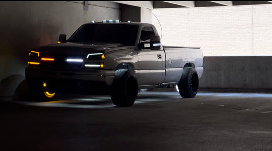 Quad Row Switchback DIY Wheel Lights