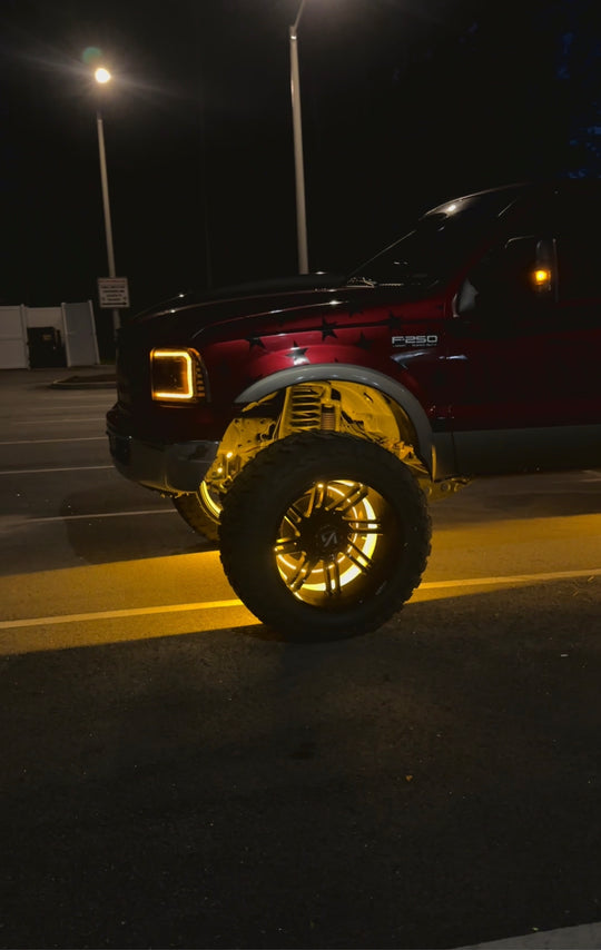 Quad Row Switchback DIY Wheel Lights