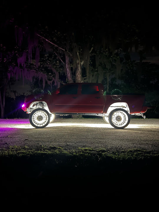 10 Row Extreme Series - Pure White Wheel Lights