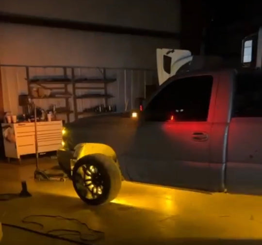 Quad Row Switchback DIY Wheel Lights