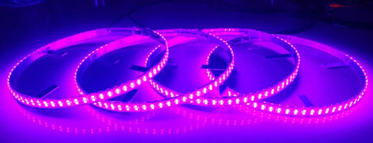 RGB+W LED Wheel Lights Dual / Quad Row