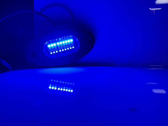 36 LED RGB-W(Colored + Pure White) Rock Lights