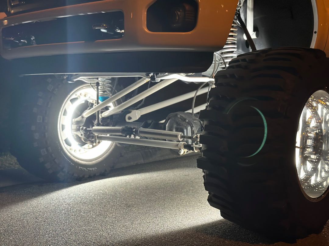 5 Row Extreme Series - Pure White Wheel Lights