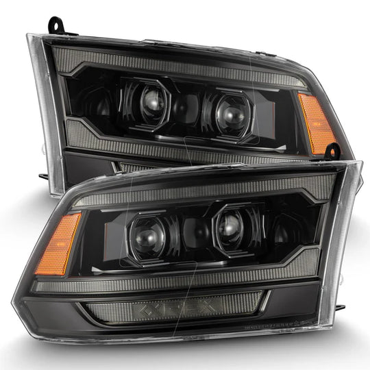 Arex Luxx G2 LED Headlights: Ram HD (09-18) - Alpha-Black (Set)