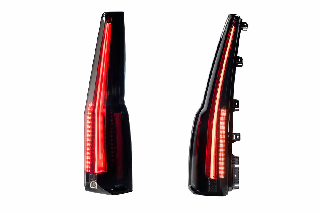 XB LED Tail Lights: Chevy Tahoe/Suburban (15-20) (Pair / Smoked)