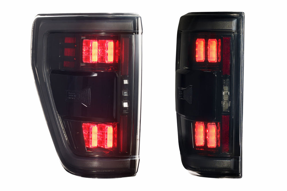 XB LED Tail Lights: Ford F150 (2021+) (Pair / BLIS / Smoked)