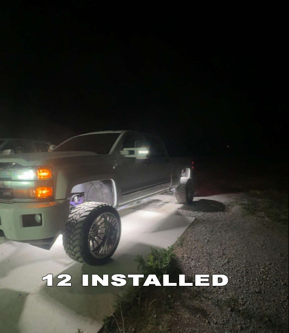 304 LED Chip Pure White Rock Lights