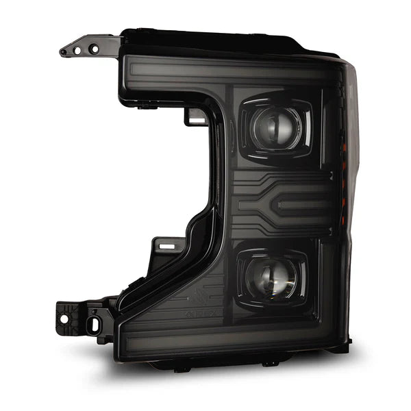 20-22 Ford Super Duty LUXX-Series LED Projector Headlights Alpha-Black