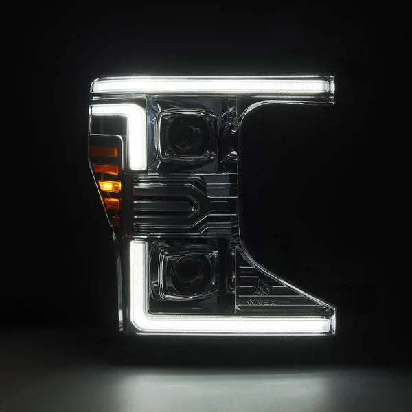 20-22 Ford Super Duty LUXX-Series LED Projector Headlights Chrome