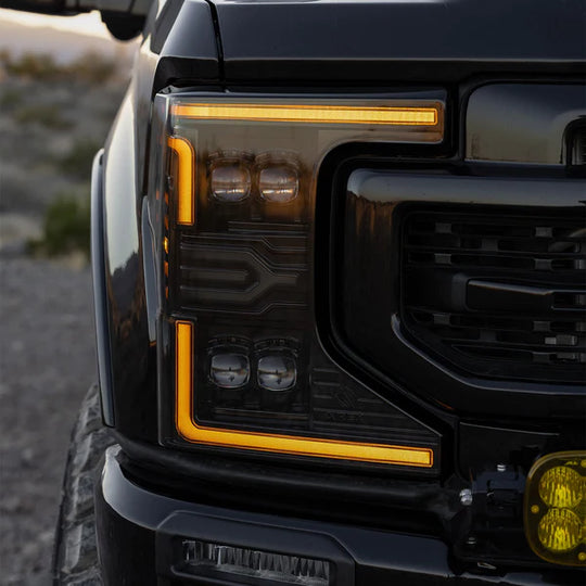 20-22 Ford Super Duty NOVA-Series LED Projector Headlights Black