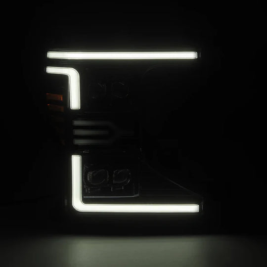 20-22 Ford Super Duty LUXX-Series LED Projector Headlights Black