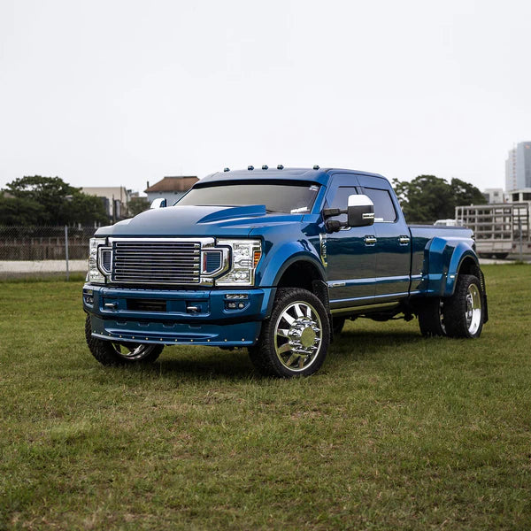 20-22 Ford Super Duty NOVA-Series LED Projector Headlights Chrome