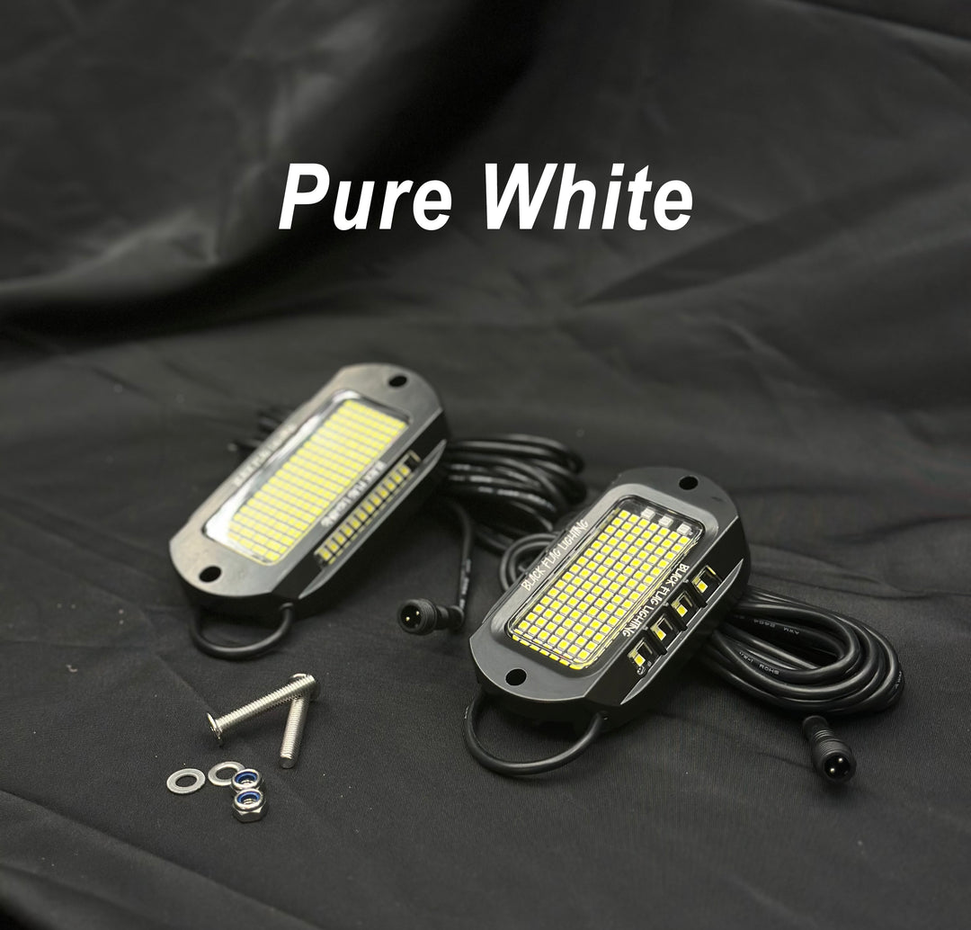 144 LED Chip Pure White Rock Lights