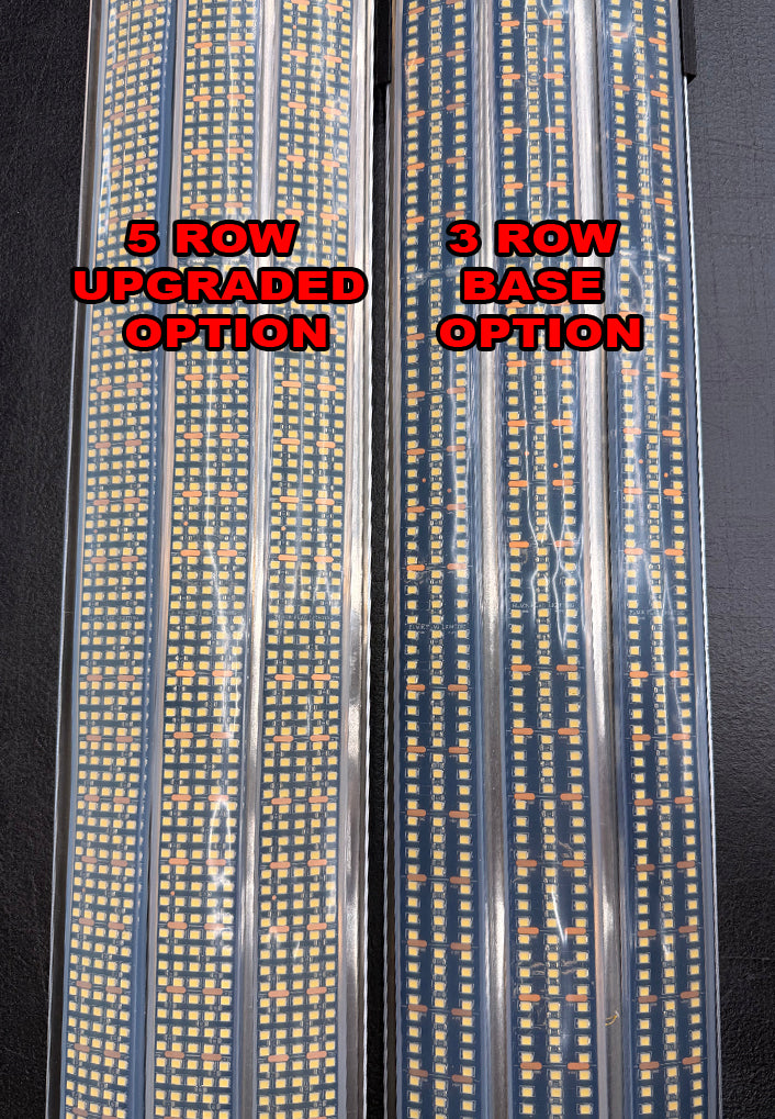 Base Output Bundle - 3 Row Frame Strips & 120 LED Pure White Rock Lights