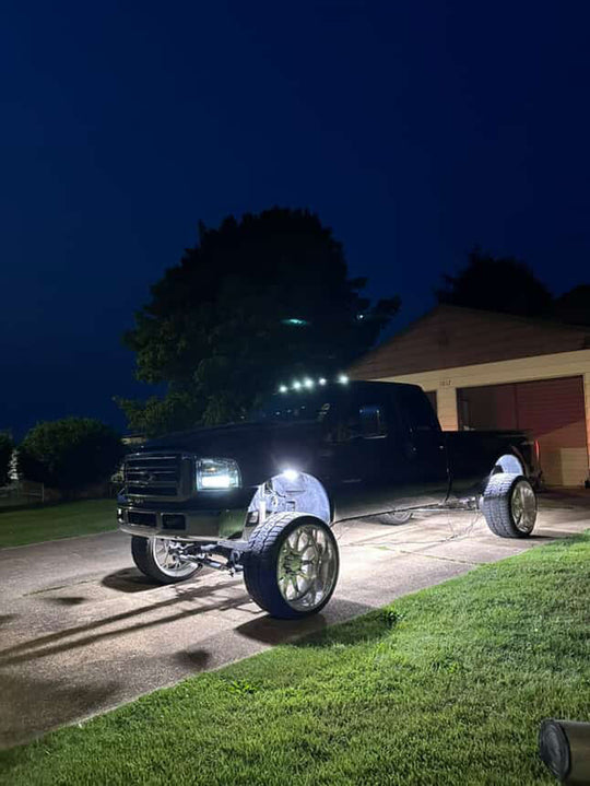 304 LED Chip Pure White Rock Lights