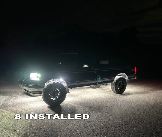 304 LED Chip Pure White Rock Lights