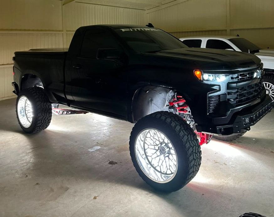 10 Row Extreme Series - Pure White Wheel Lights