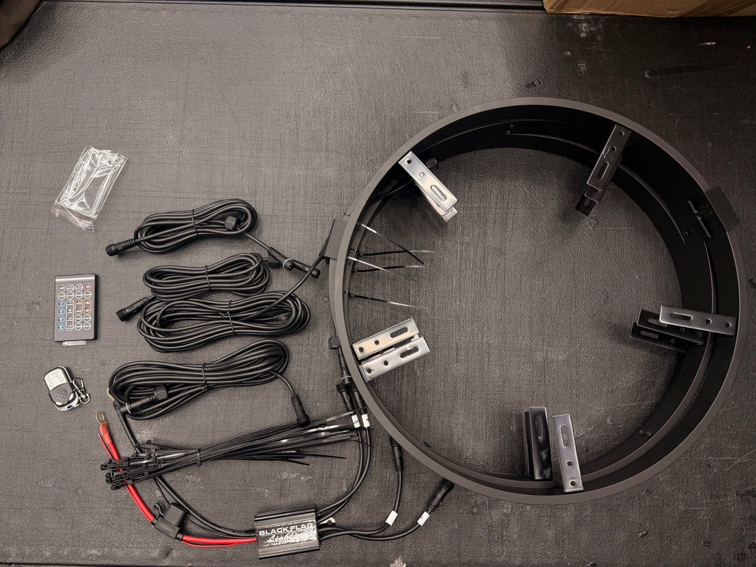 5 Row Aeon(Upgraded) Series - Pure White Wheel Light 17"