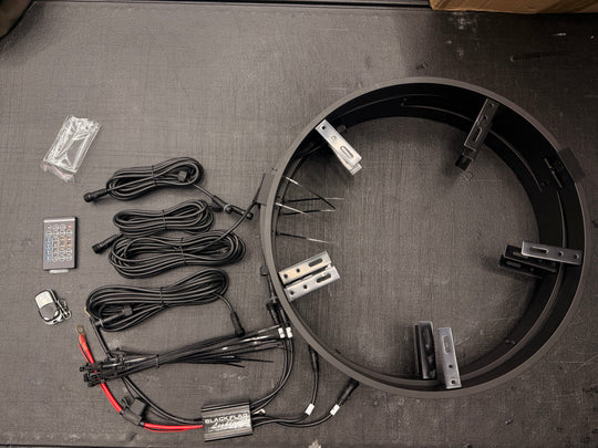 5 Row Aeon(Upgraded) Series - Pure White Wheel Light 17"