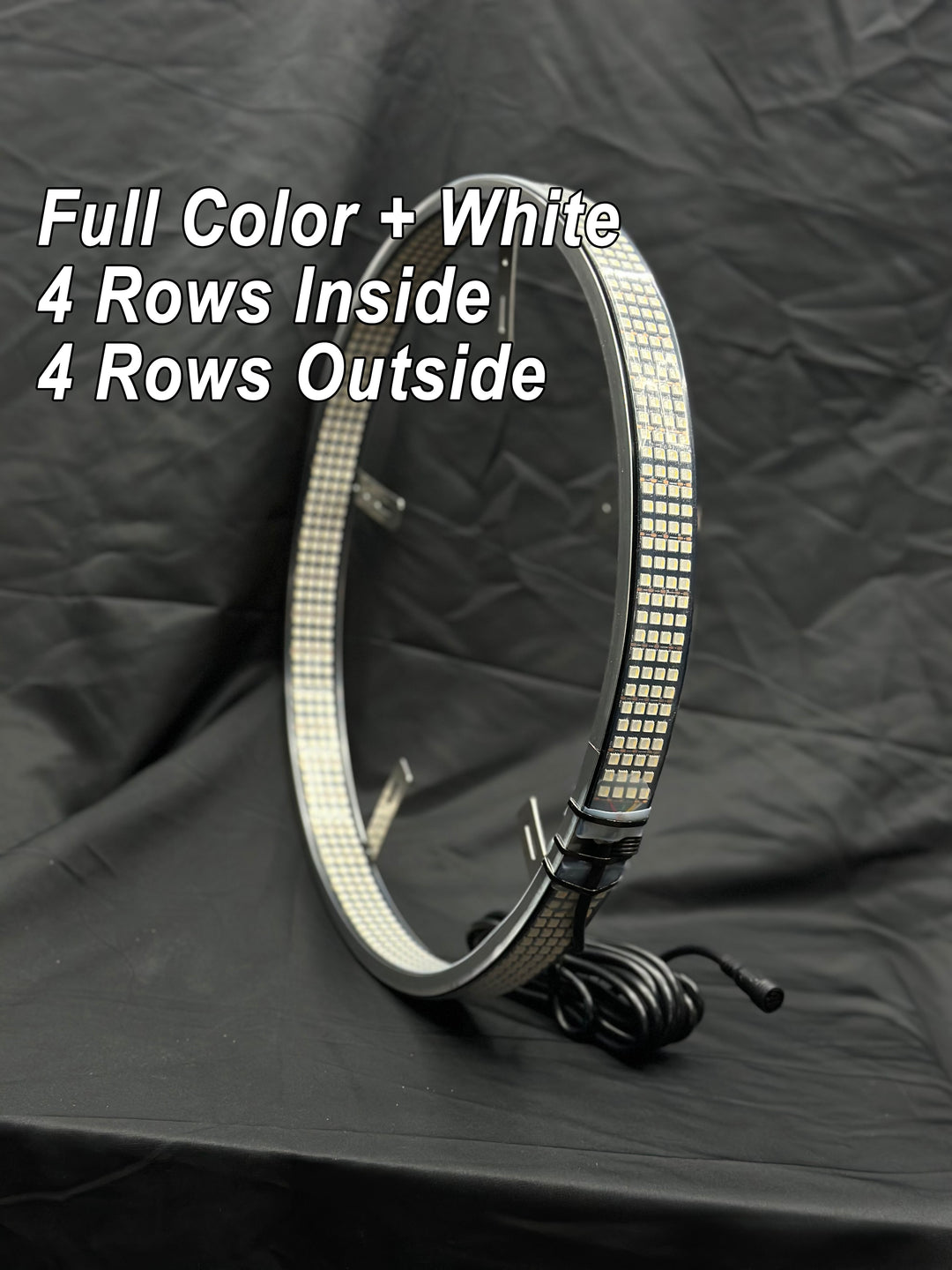 8 Row RGBW Wheel Lights(Pure White + Colored)