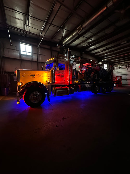 100 LED Chip RGBW(Colored + Pure White) Rock Lights