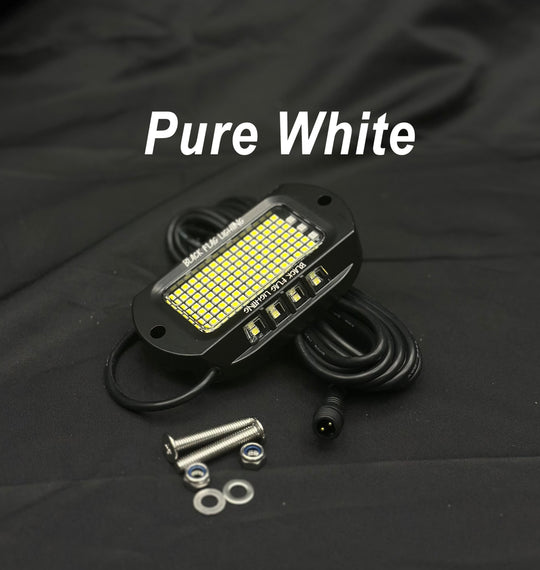 144 LED Chip Pure White Rock Lights