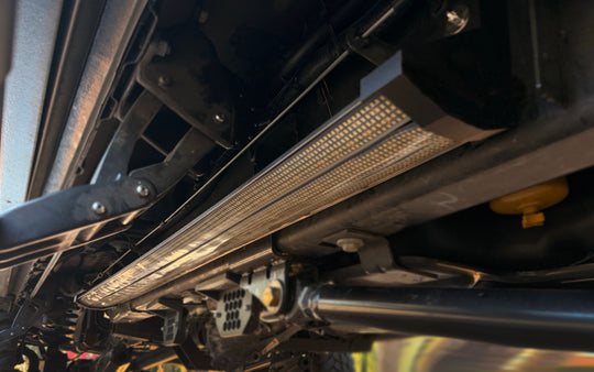 Base Output Bundle - 3 Row Frame Strips & 120 LED Pure White Rock Lights