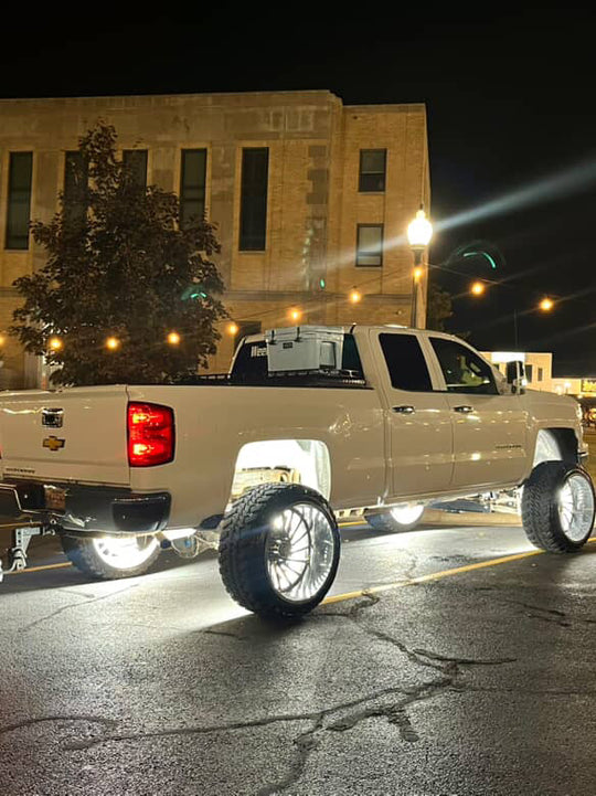 10 Row Extreme Series - Pure White Wheel Lights