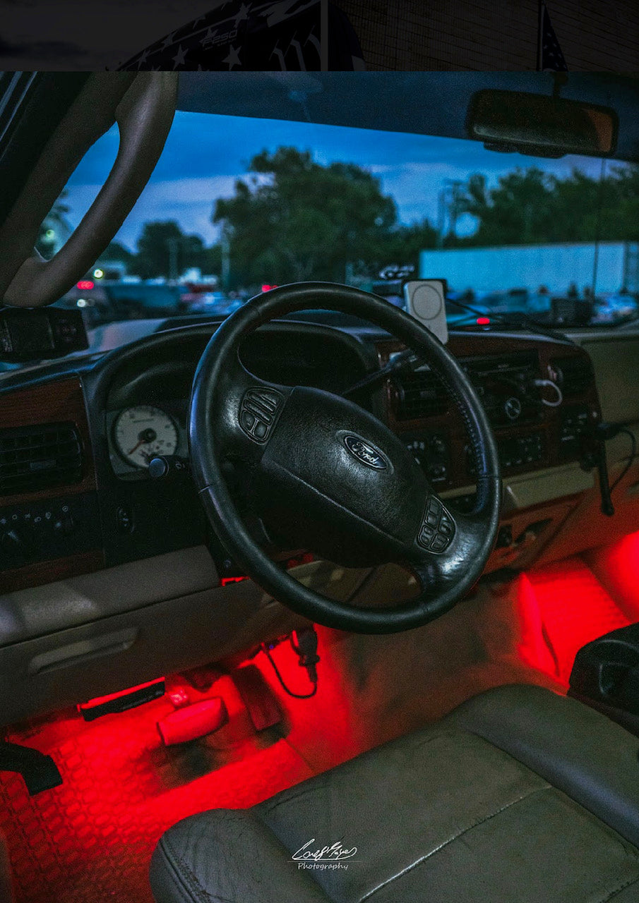 Universal Footwell Interior LED Strips