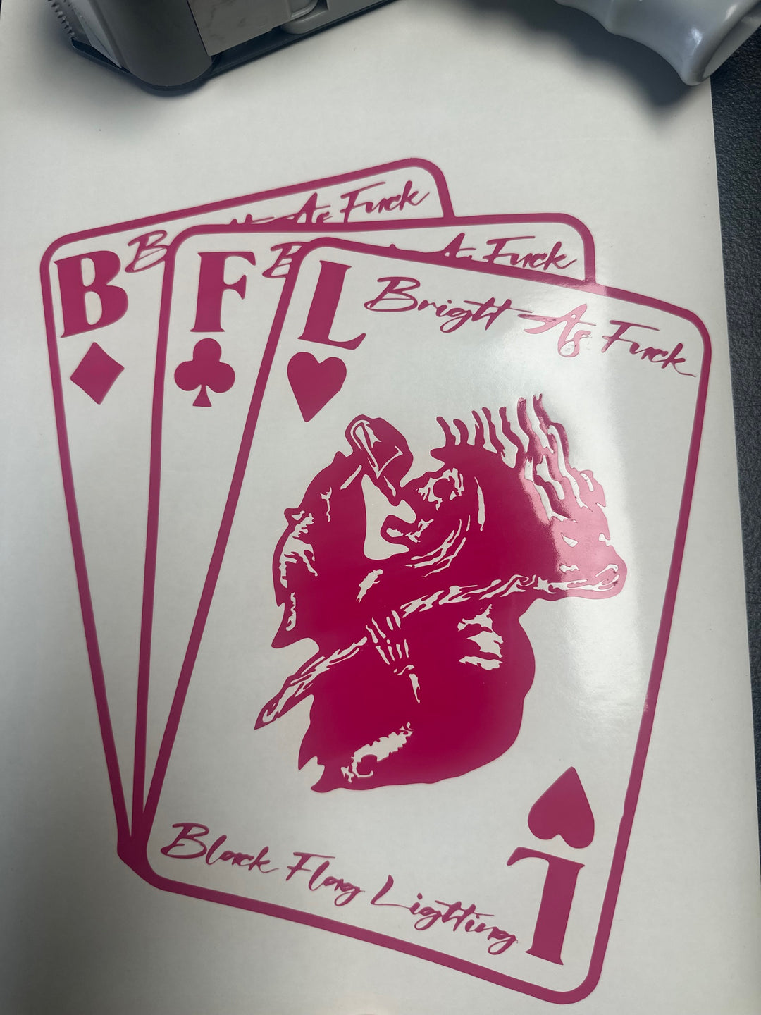 Deck Of Cards Decal