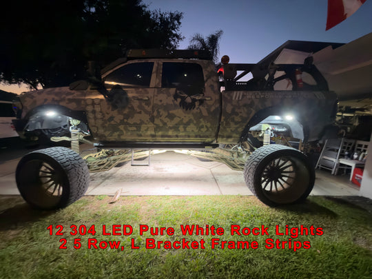 Pure White - Tri-Angle Magnetic Aluminum LED Frame Strips